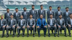 বাংলাদেশ জাতীয় ক্রিকেট দলের অধিনায়ক নাজমুল হোসেন শান্ত 