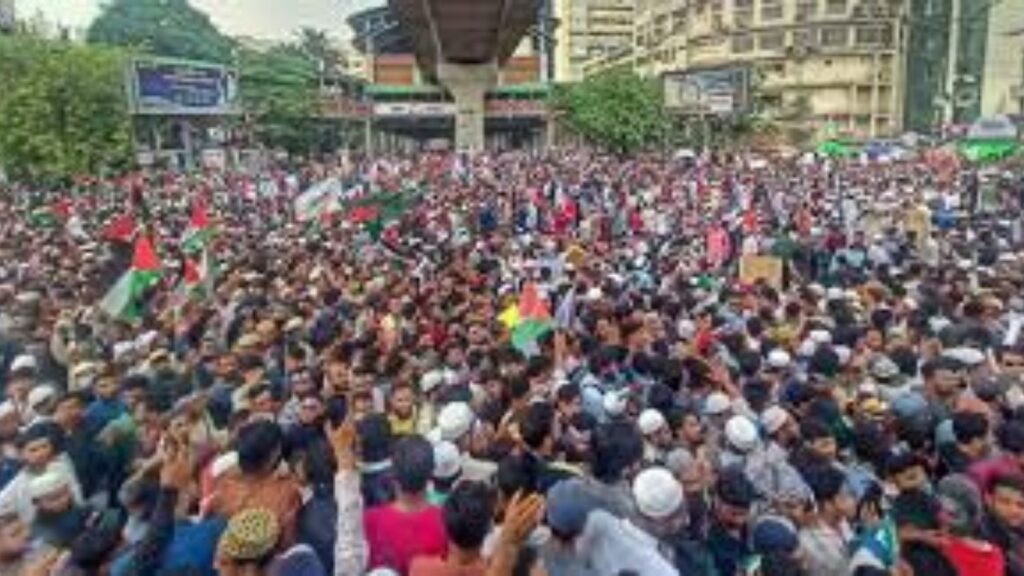 মার্চ ফর গাজা 2025 আন্তর্জাতিক প্রতিক্রিয়া | আন্তর্জাতিক মিডিয়ার চোখে বাংলাদেশের প্রতিবাদ