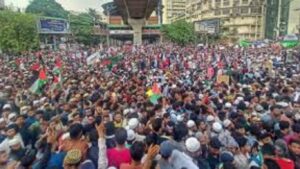 মার্চ ফর গাজা ২০২৫ আন্তর্জাতিক প্রতিক্রিয়া | আন্তর্জাতিক মিডিয়ার চোখে বাংলাদেশের প্রতিবাদ