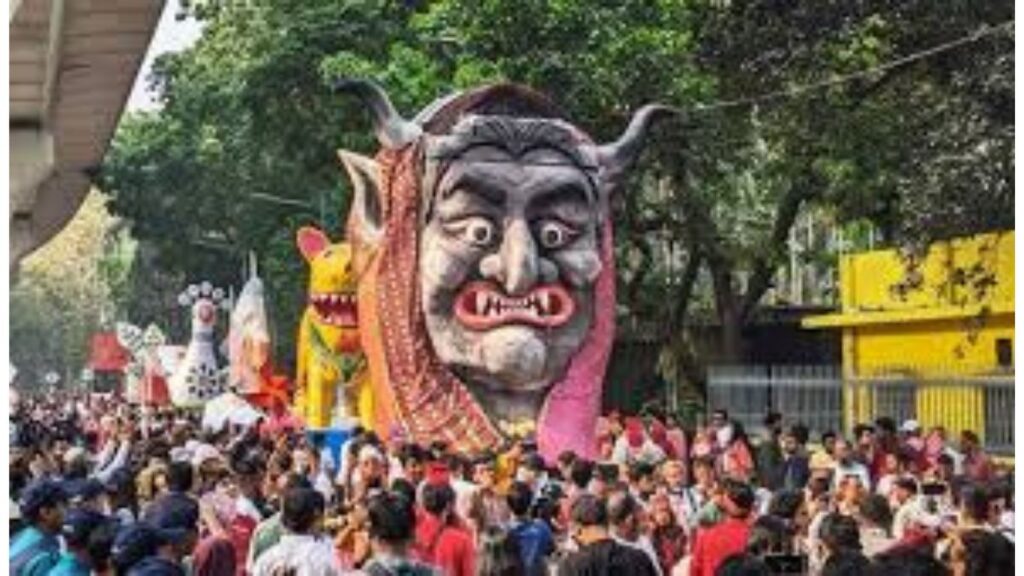 হাজারো প্রাণের উচ্ছ্বাসে শেষ হলো বর্ষবরণ আনন্দ শোভাযাত্রা